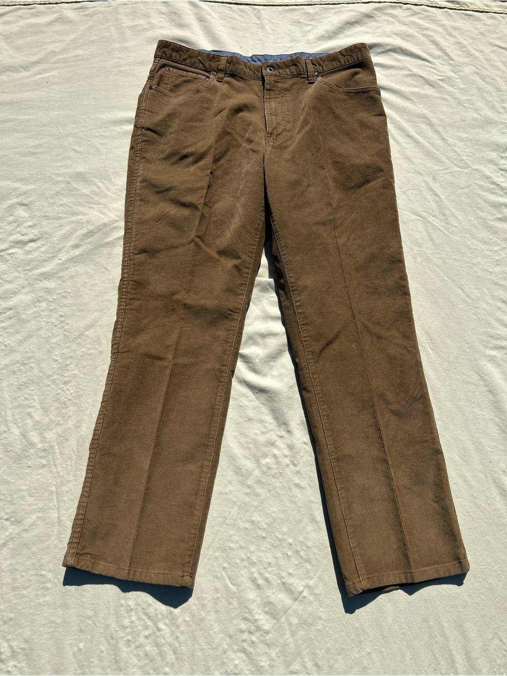 Men's Brown Corduroy Pants